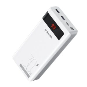 Romoss Sense 8PS Pro 30000mAh 30W Fast Charge Power Bank - White