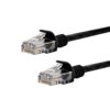 Gizzu Cat6 UTP Fly Lead Ethernet Network Cable 50cm – Black